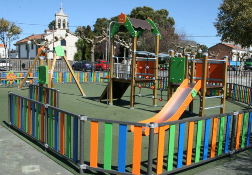Máis de 18.500 € para a renovación do parque infantil do Mesón do Vento